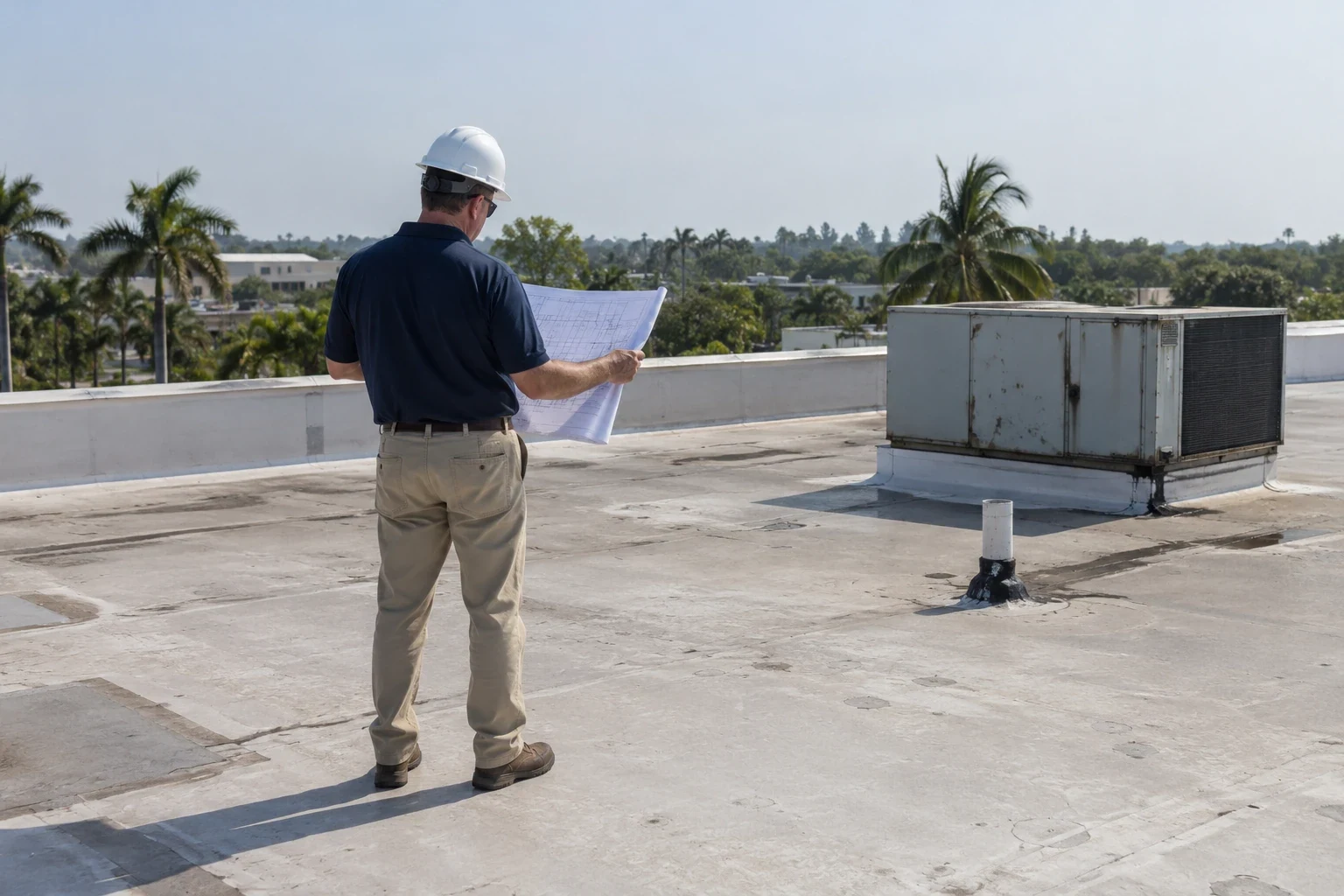 Roof capital planning walk