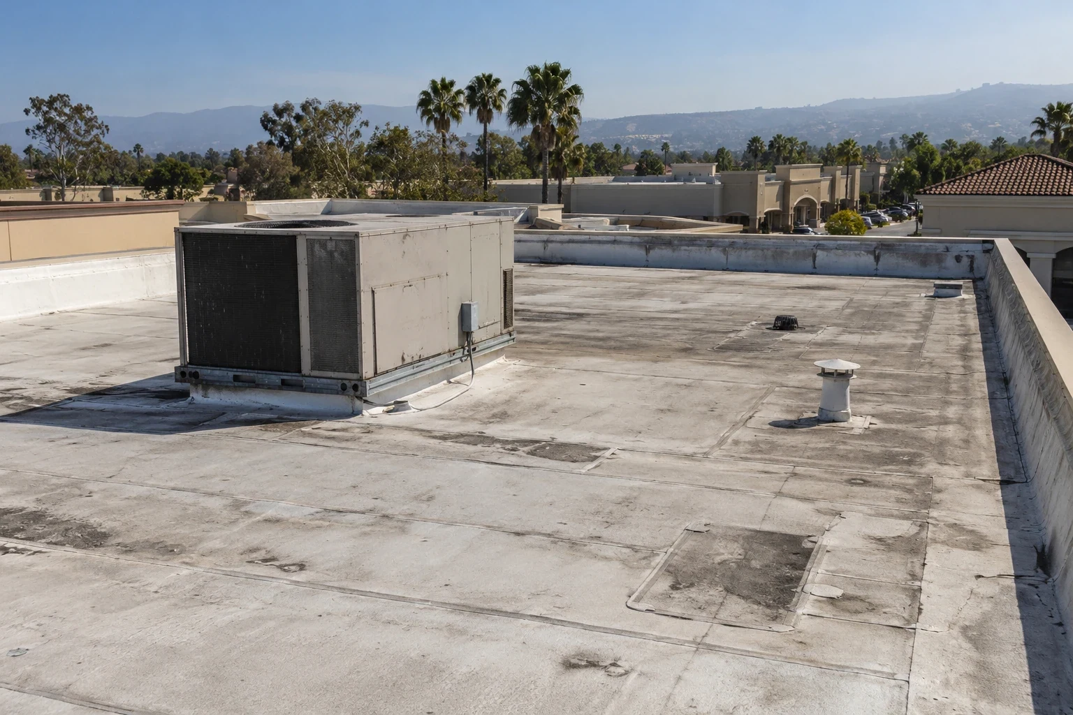 Shopping Center Roofing in Escondido, CA