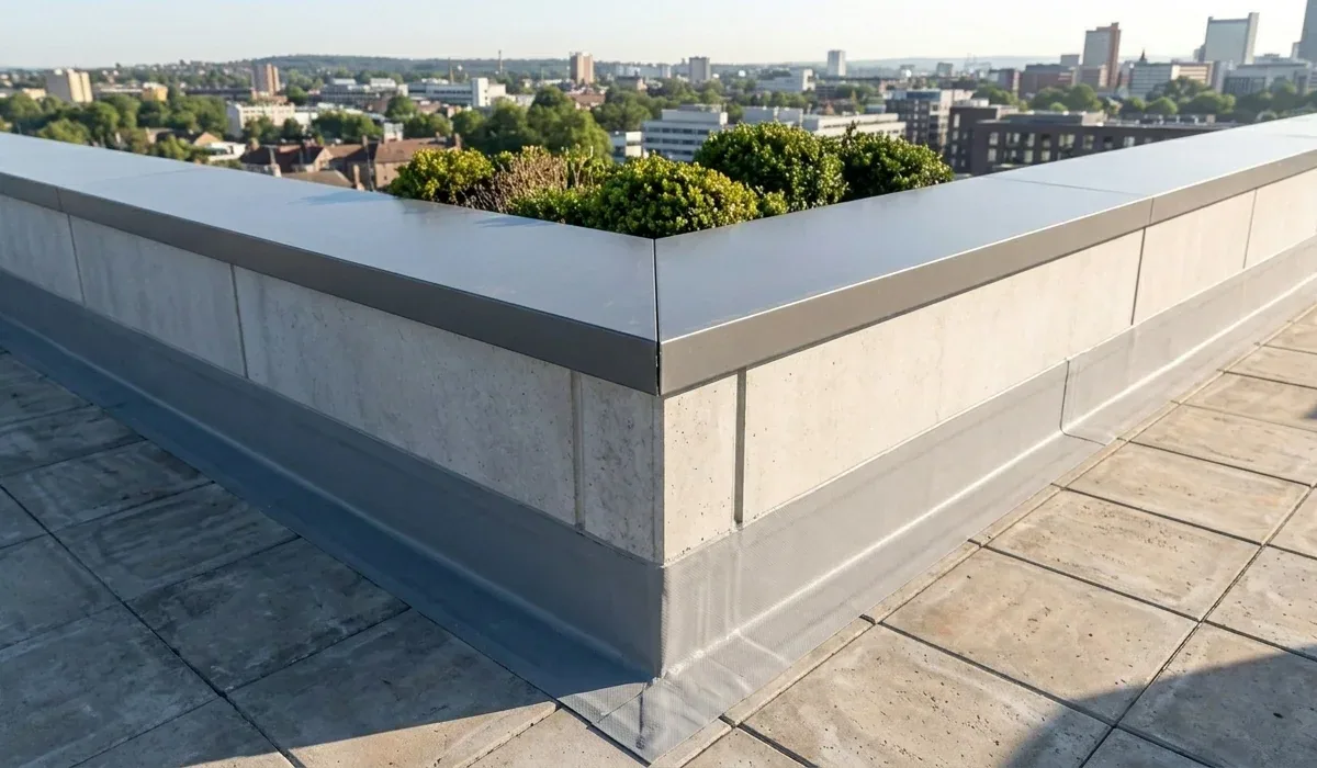 Commercial Roof Edge Metal, Coping, and Gutters in Escondido, CA
